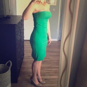 Moda bra-top sheath dress